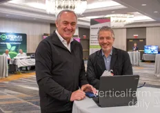 Alfredo Zolezzi and Jerry Zichowicki with Plasma Water Solutions