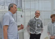 Frank Kempkes told about the trials with various crops in the Greenhouse2030.