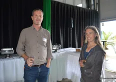 Rob Wouters (BASF Vegetable Seeds) and Ilse Leenknegt (Proefstation voor de Groenteteelt Sint-Katelijne-Waver)