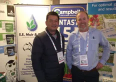 Son Le and Peter Hoeck from EE Muir & Sons Pty Ltd.