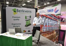 Arie Meeuwissen with Berkvens Greenhouse Mobility was at the show for the first time to explore new markets.