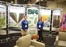 Alison Hollingsworth and Nicki Samuelson of BFG Supply, which was celebrating its 50th anniversary.