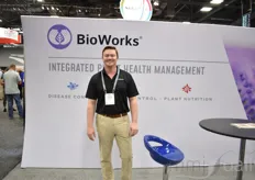 Jimmy Howard of BioWorks. Crop protection of course remains an important topic among growers, as proven by the busy stand during the three days of the show.