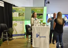 The IPM Laboratories booth.
