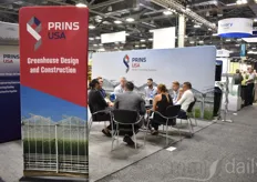 The Prins USA team holding a meeting.