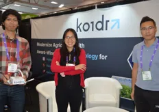 Ketut Putra, Doan Ha and Kenneth Tran of Koidra. Koidra was part of the winning team at the Autonomous Greenhouse Challenge. https://www.hortidaily.com/article/9441502/focus-on-crop-temperature-brings-victory-to-koala-in-autonomous-greenhouse-challenge/