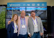 Jolene Braun, Arie Barendregt and Aaron Bickell (Viscon Group)