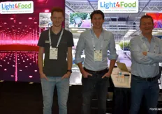 René van Haeff, Niels Jacobs and Don van Haeff with Light4Food. Not just for lights, but also for turnkey leafy greens projects