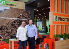 Murat Arikan with Garden Natura dealer for Pindtstrup in Turkey and Jan Aagaard Pedersen with Pindstrup