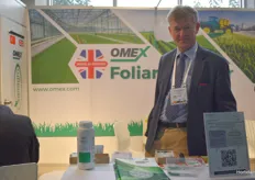 Peter Prentis with Omex Agrifluids