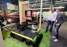 The Xenion robot from Octiva (founded by Priva and Octinion). Xenion is a modular platform that can solve various agricultural problems.