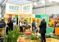 A colorful stand for Voltz Horticulture