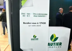 This year, Gautier Semences came to the show mainly with the aim of unveiling its new identity. On the first day of SIVAL, a green curtain covered the walls of the stand to maintain the suspense until the official announcement at 5:30 p.m.