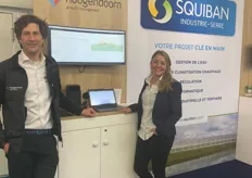 As well as previous years, Hoogendoorn Growth Management is attending this important exhibition. In the photo Julien Deneffe and Winny van Heijningen at the booth of their partner Squiban.
