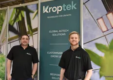 Jack Riley and Antoine Charvin with Kroptek. Specialised in envorinmentol control systems