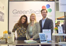 Kim Schotborgh, Mariska Dreschler and Job Knook with the GreenTech. GreenTech Americas will take place in some weeks.