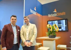 Botir Saliev and Robert Keijzer in the Verkade Climate / KUBO booth