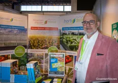 Peter du Croq of VanDerEng has already had many positive reactions to GreenCore at the IPM.