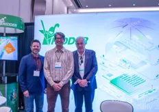 David Story, Morris Brink and Wil Lammers with Ridder showing their Ridder ecosystem off in the infographic