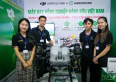 AgriDrone from Vietnam produces drones that can be used in orchards. 