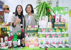 HG Food Vietnam produces dried fruits snacks and other products made from fresh fruits. The company is looking to export to Europe. On the photo is Nguyen Huyn Ngoc Tam. 