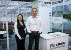 Asthor has been active in Vietnam and participating since the first Hortex. On the photo is Manuel Guerrero. 