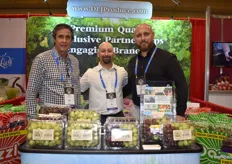 Bill Coombs, Mike Asdoorian, and Blake Lee with DLJ Produce, year-round supplier of grapes. 
