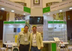 Diego Rene de la Cruz and Erick Vazquez Quintero with Greenvass
