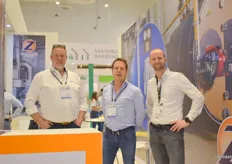 Raymond van Mierlo from the company Bato, Gert-Jan Zantingh with Zantingh and Wouter Voortman with BKC