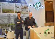 Stefano and Vincenzo with Vifra, always and everywhere represented
