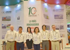 The loveley team of Viale Sistemi who are celebrating their 10th anniversary in Mexico