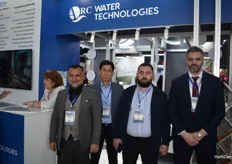 The team of ARC water technologies, this Turkish company has a branche in Kazachstan.