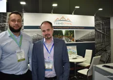 Vasiliy Lebanon with GreenAI and Zharovtsev Alexey with greenhouse Engineering Systems (Techno Steel).