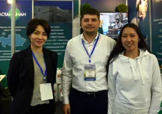 The Astana-Nan team, producer pesticide in Kazachstan.