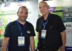 Yevgeaiy Kushnir with Bulak Agrotech dealer for Nutritech Systems, which is Johnny Stromvoll’s company.