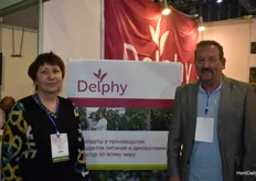 Anna Paskevich and Kees Kranenburg with Delphy.