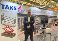 TAKS Handling Systems is an equipment supplier from the Netherlands. The company currently does not have an office in China, and plans to further explore the Chinese market.