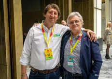 Fabio Andres of Yuksel Seeds with Yvo Lens, Gautier