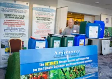 Steve Williams with Aromany, providing solutions for a clean greenhouse & crop