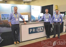 The Priva team: Henry Vangameren, Steve Boekestyn & Dave Taylor