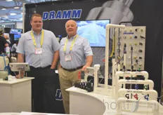 Devon Vanzalen & Al Zylstra with Dramm Corporation.