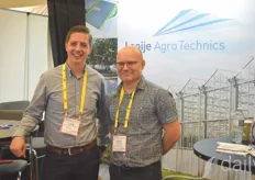 No doubt about it: Tom van Zundert & John van Dijk with Looije Agro Technics were certainly present at this years Canadian Greenhouse Conference!