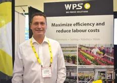 Marco Geeratz with WPS. Offering labour solutions is a hot topic in the market at the moment.
