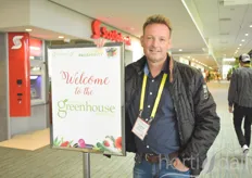Gilbert Heijens with Horti-Consult International paid a visit to the exibition.