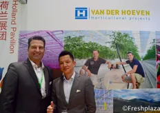 Don Kester and Michael from Van der Hoeven, for horticultural projects, they can offer Agronomic Support, Feasibility Studies and Project Management.