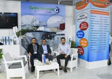 Mustafa Inceler, Erdogan Inceler & Serkan Inceler - you might have guessed Güney Seracilik is a family company.