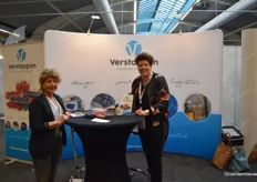 Franka Keijsers and Mieke Verstappen with Verstappen Advanced Packaging.
