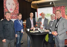 Martin Wakker (FruitMasters), Adrie Mijdam (Veiling Zaltbommel), Arthur Elsen (Veiling Zaltbommel), Hans Lodder (FruitMasters), Henk Bekkers (Veiling Zaltbommel) and Jan Willem Tolhoek (Veiling Zaltbommel)