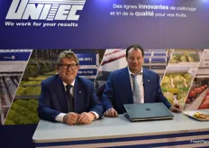 Jean-Christophe Gras and Emmanuel Meignent with Unitec 