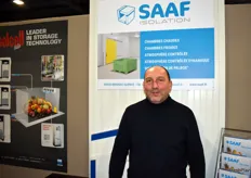 Laurent Chevrier (SAAF) shared the stand with Isolcell Italia
